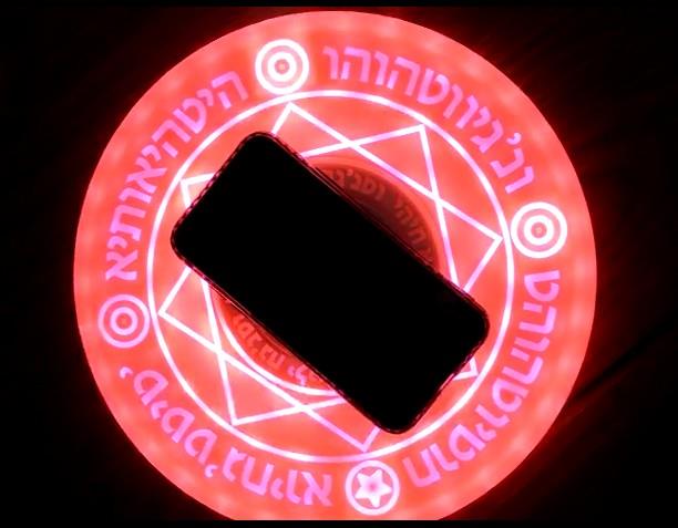 lightful magic circle fantacy phone wireless charger