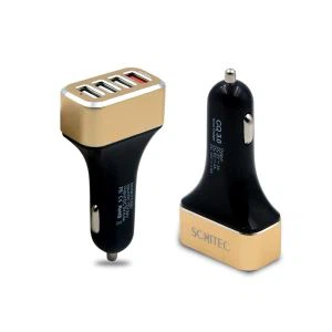 4 포트 마이크로 USB 차량용 충전기