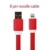 iPhone용 TPE 소재 8핀 USB 케이블