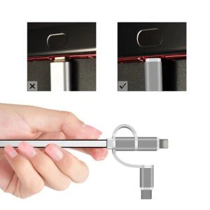 고품질 멀티 충전기 3 In 1 USB 케이블