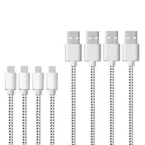 마이크로 USB 편조 나일론 고속 충전 전화 케이블