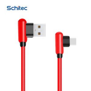 Metal 90-degree angled Head USB Data Cable