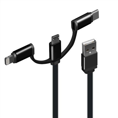 최고의 멀티 충전기 3 In 1 USB 케이블