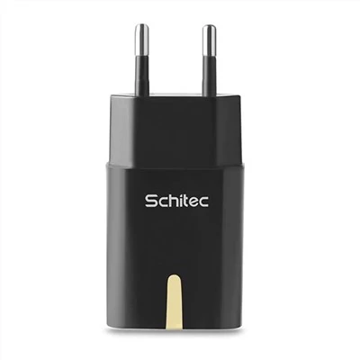 블랙 USB 벽면 충전기